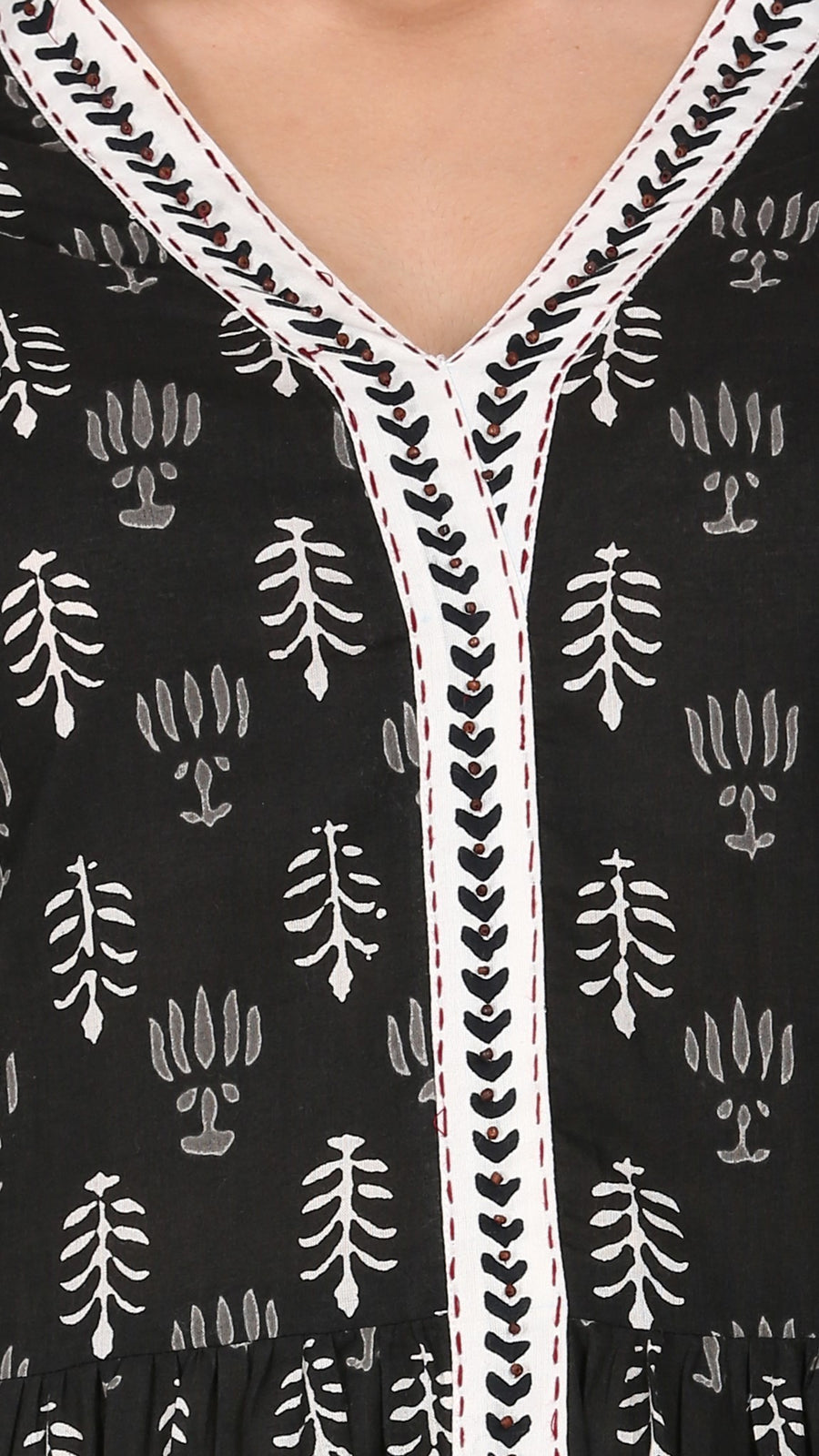 Embroidery Front slit kurta Plazo set