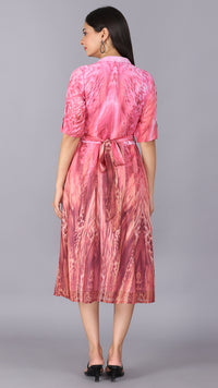 Thumbnail for Shades of pink shirt dress