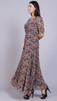 Full Length Maxi Dress - ALOFI - Women Designer Dresses