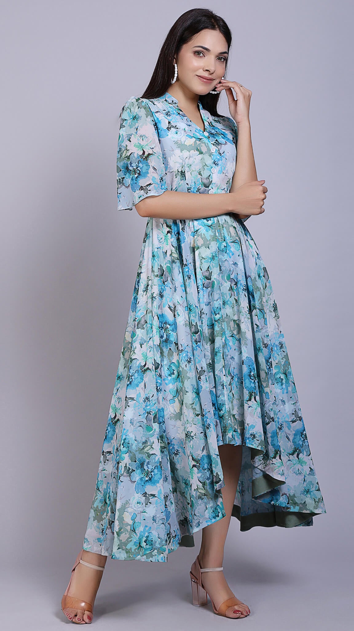 Leaf Dress Women Comfortable Dresses Sleeveless Working Dress Short Sleeve  Print | eBay