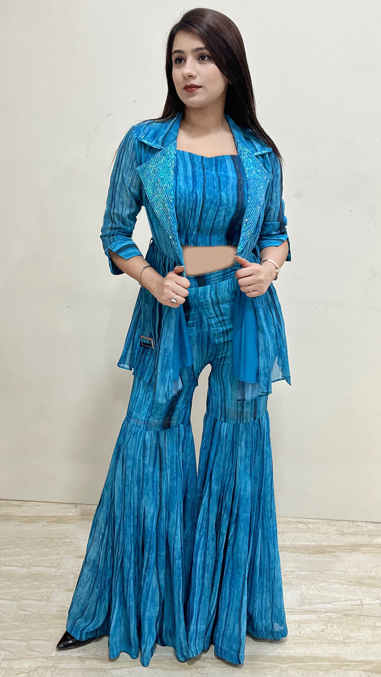 Shop Designer Sharara Dresses Sharara Suits  Sets Online  Ensemble